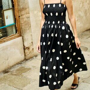 Ciao Lucia Polka Dot Mael Dress